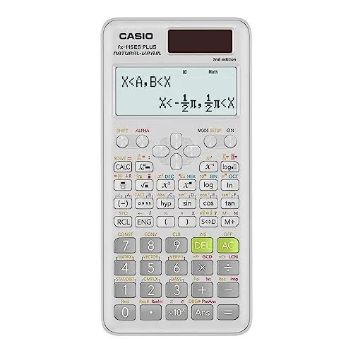 Casio fx-115ESPLUS2 Advanced Scientific Calculator with Natural Textbook Display, 16-Digit LCD