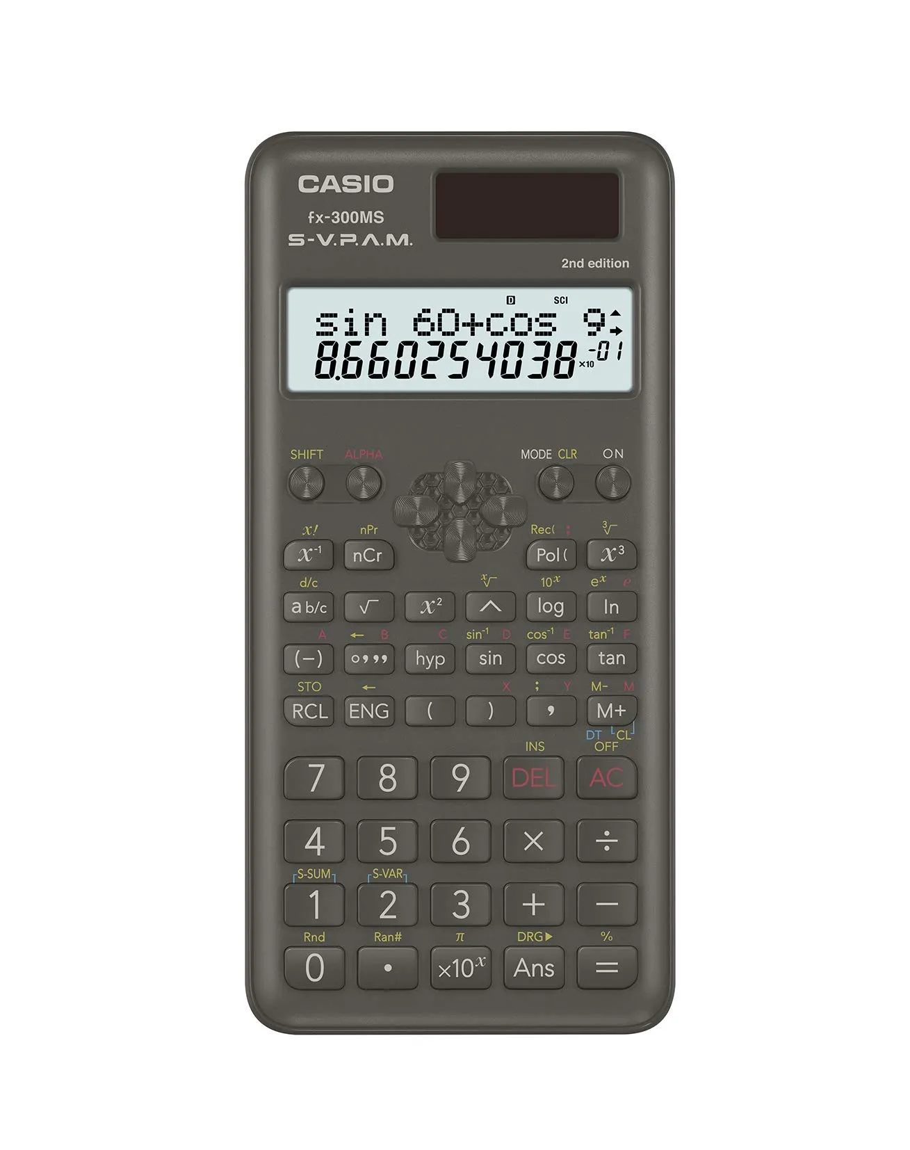 Casio fx-300MSPLUS2 Scientific Calculator, 10-Digit 2-Line Display, Ideal for Students