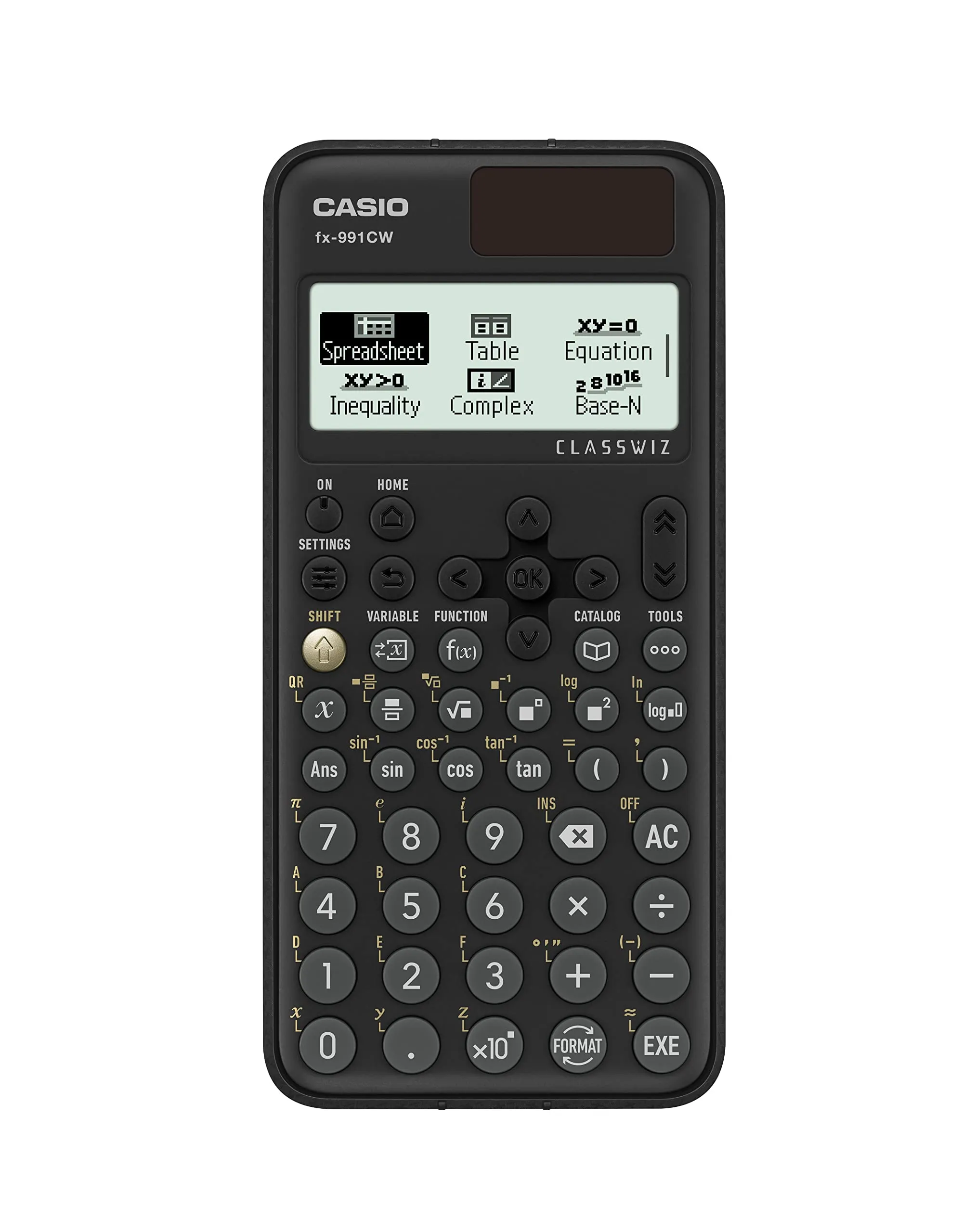 Casio FX-991CW Scientific Calculator - High Resolution Display, 552 Functions, Solar Powered