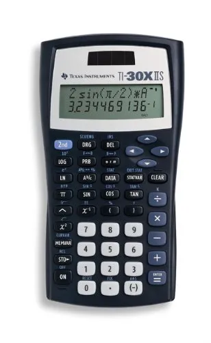 Texas Instruments TI-30X IIS Scientific Calculator Teacher Kit - 10 Pack, Black