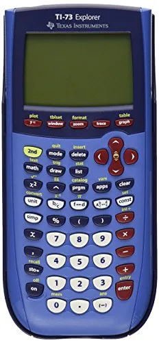 Texas Instruments TI-73 Graphing Calculator (Renewed) for Pre-Algebra, Algebra, Stats & Science