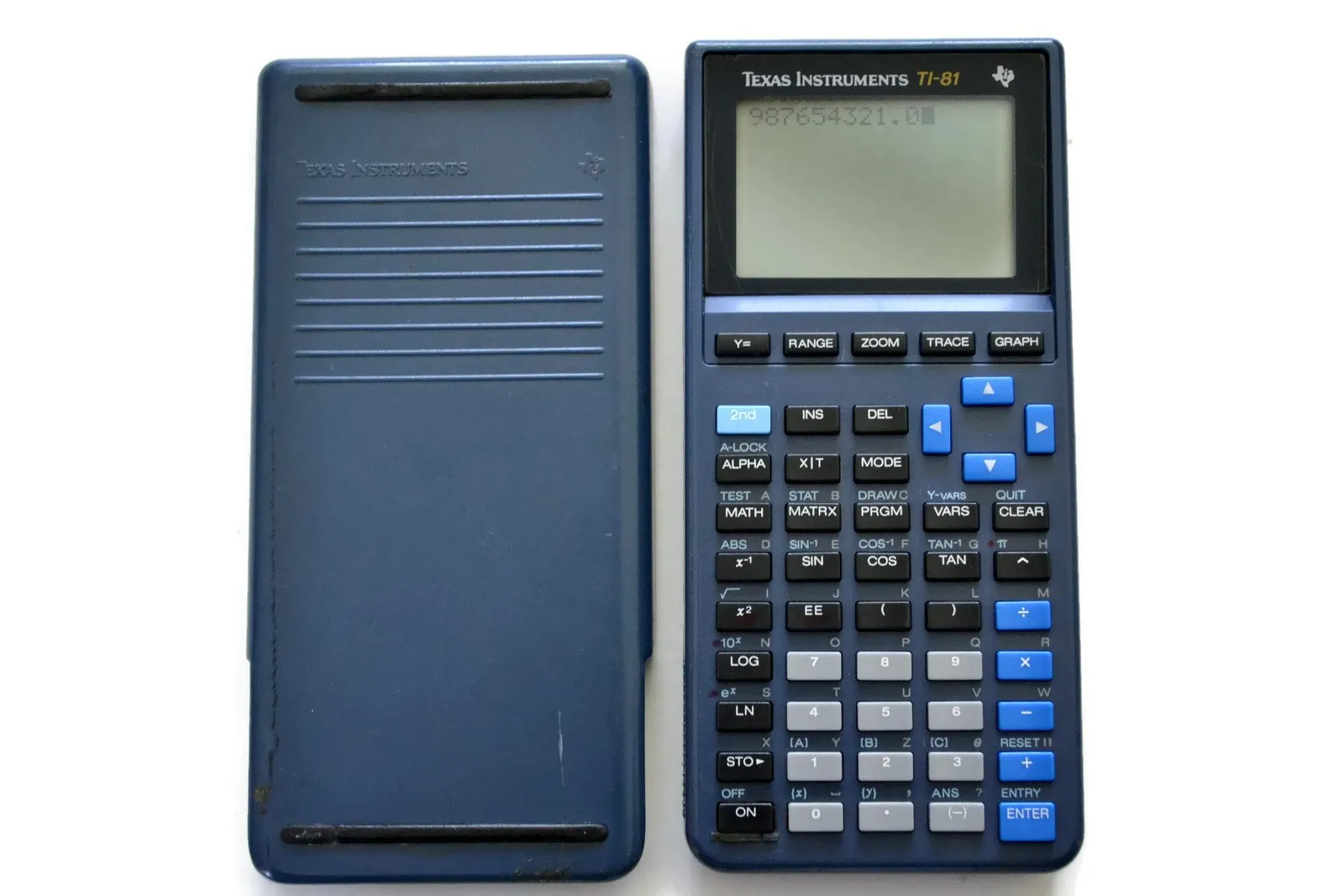 Texas Instruments TI-81 Graphing Calculator with 8-Line Display and 2.4K Memory