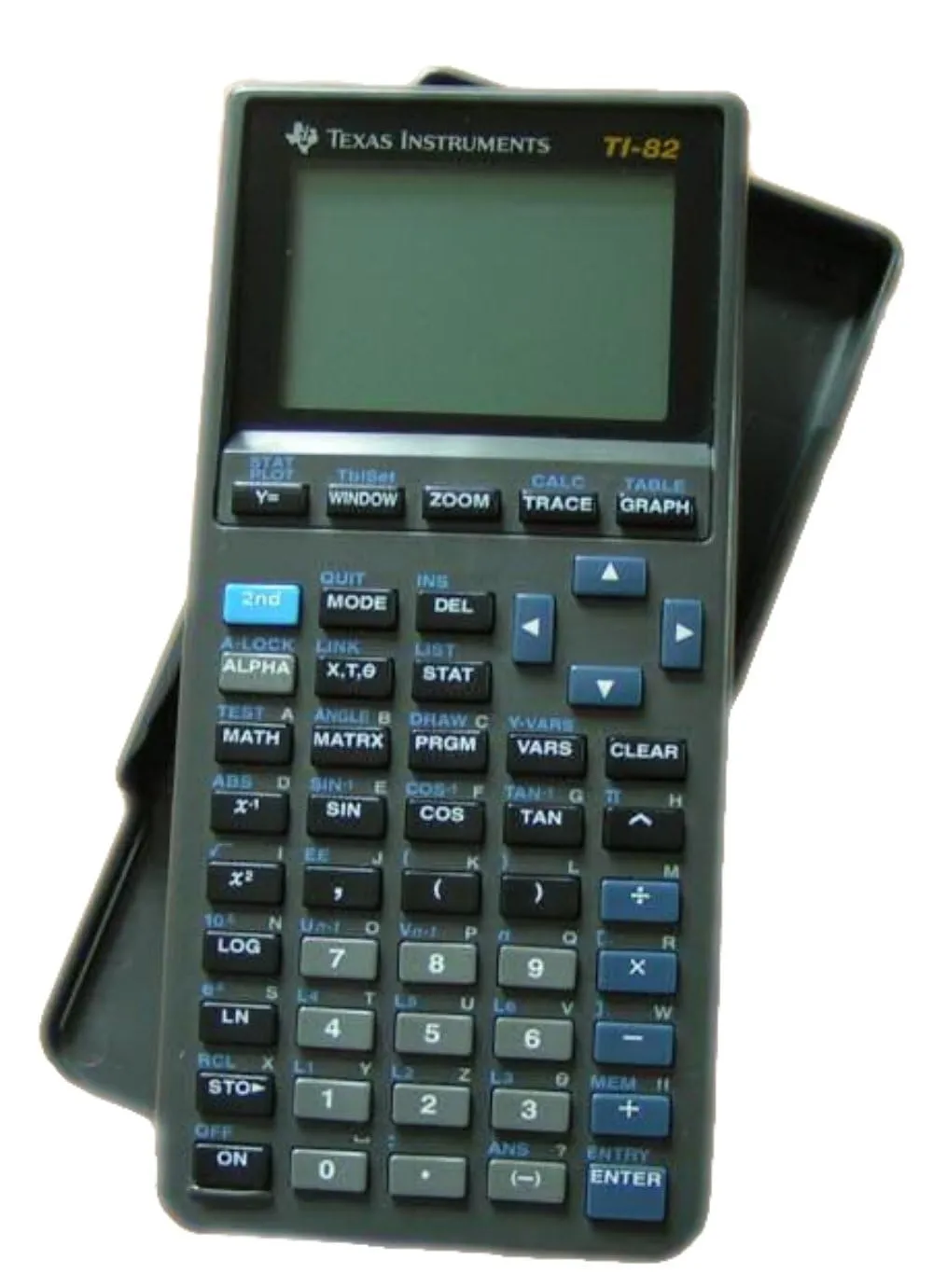 Texas Instruments TI-82 Graphing Calculator - 8-Line LCD, Computer Connectivity, Math & Science