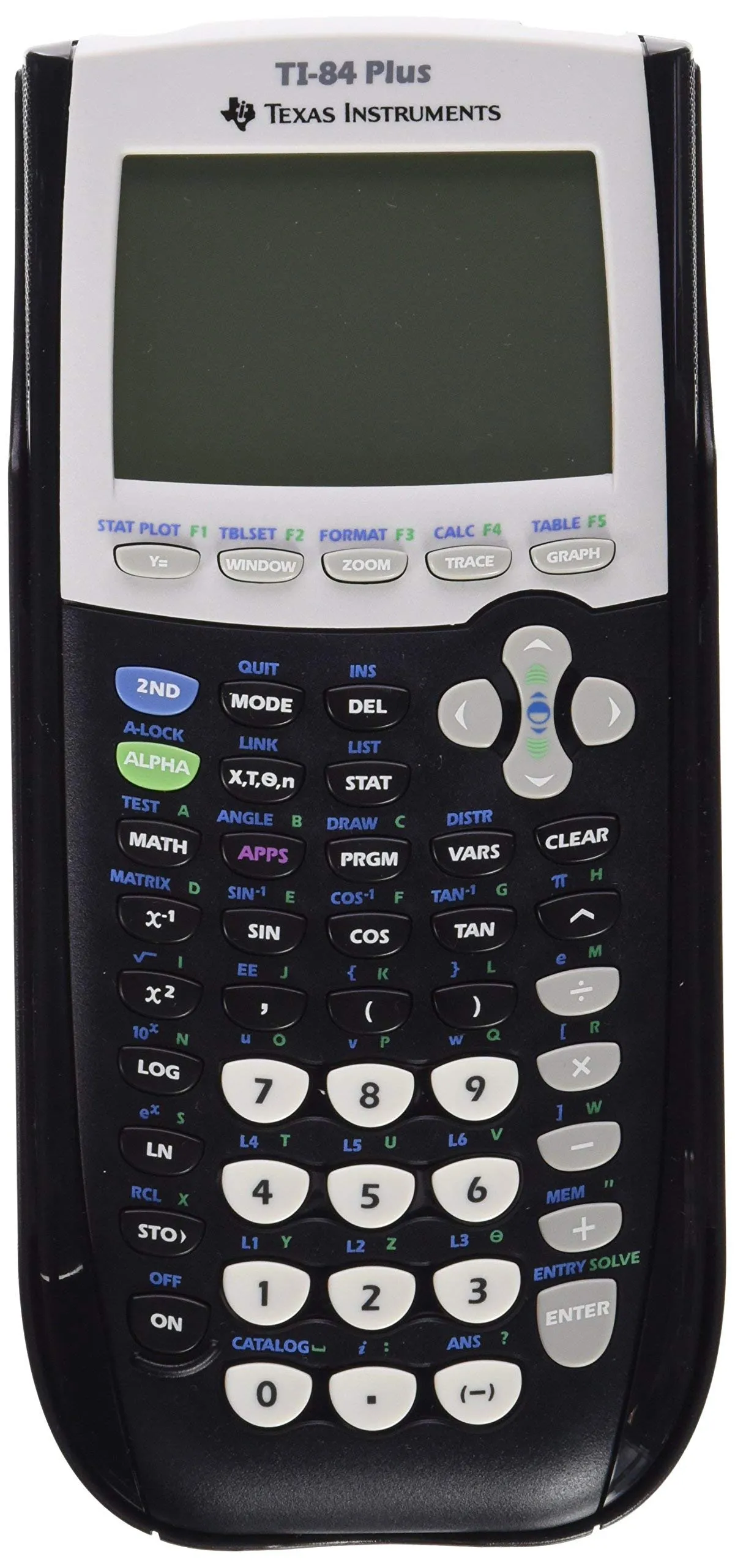 Texas Instruments TI-84 Plus Graphing Calculator (Renewed) - Advanced Features, 200+ Functions