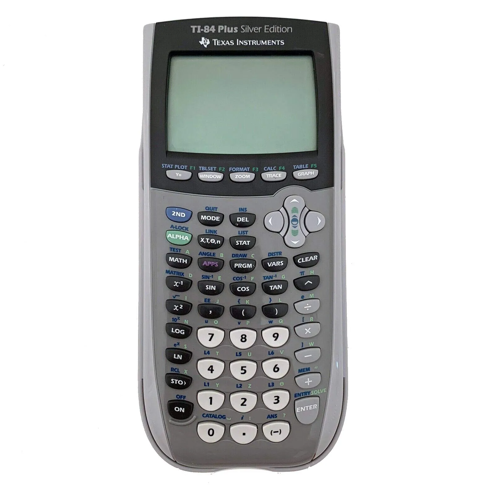 Texas Instruments TI-84 Plus Silver Edition Graphing Calculator - Advanced Features, Renewed