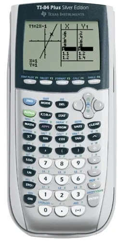 Texas Instruments TI-84 Plus Silver Edition Graphing Calculator, Silver - Renewed Quality