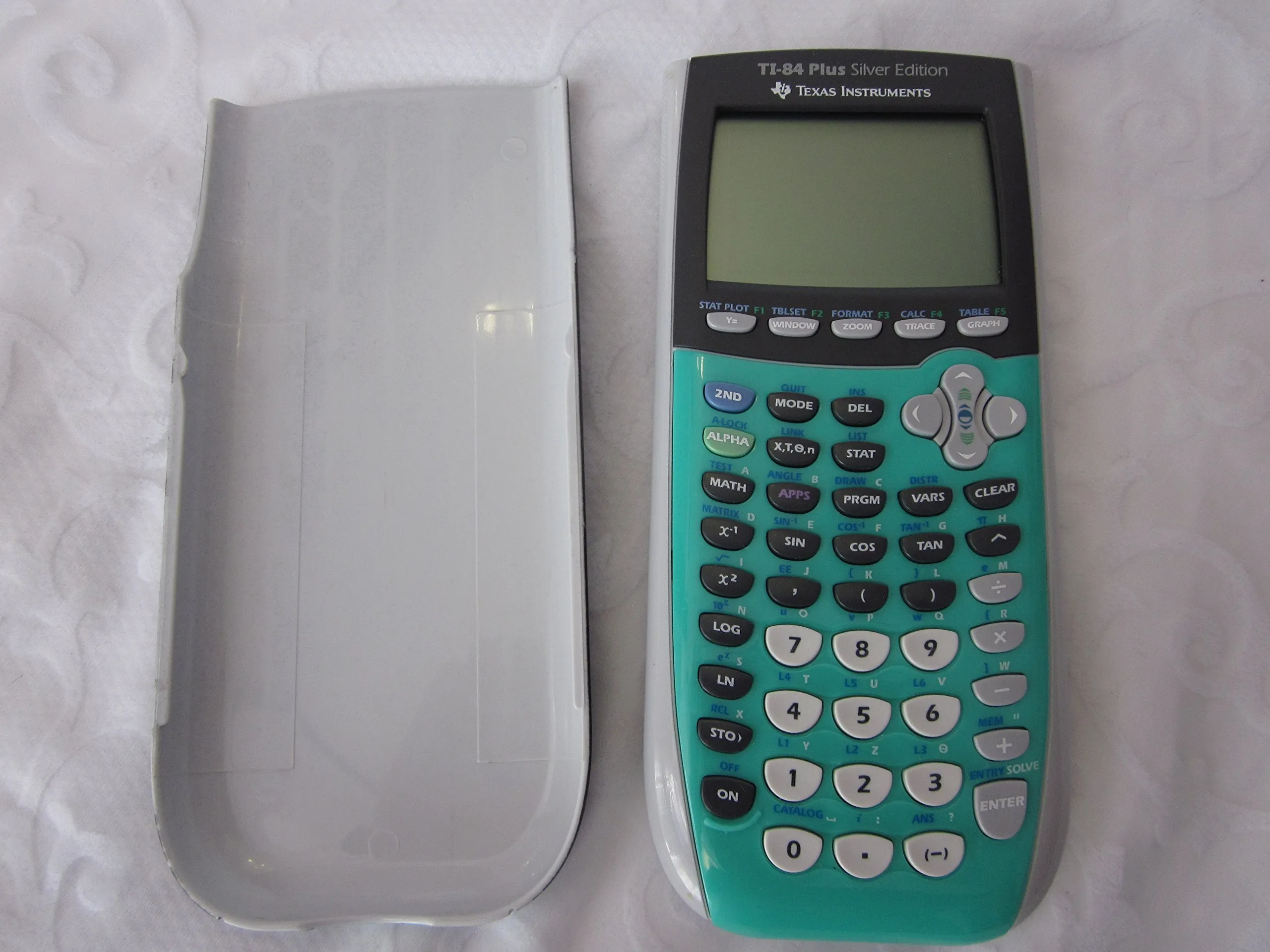 Texas Instruments TI-84 Plus Silver Viewscreen Calculator for Enhanced Classroom Teaching