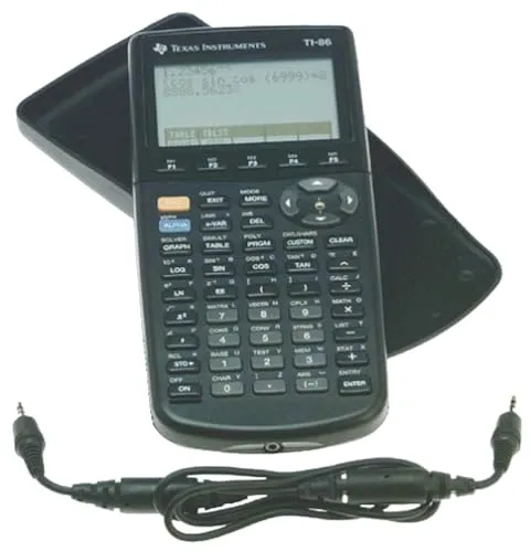 Texas Instruments TI-86 Graphing Calculator with 128K RAM, Powerful Calculus Features, User-Friendly