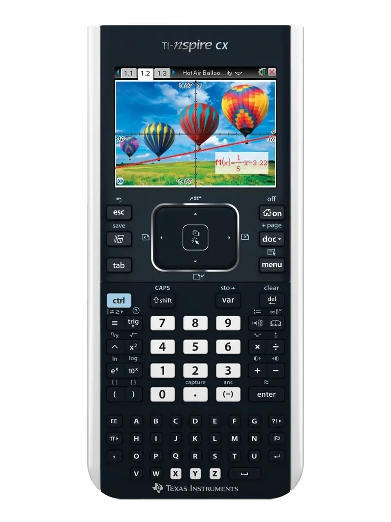 Texas Instruments TI-Nspire CX Graphing Calculator - Backlit Display, Renewed, Frustration Free