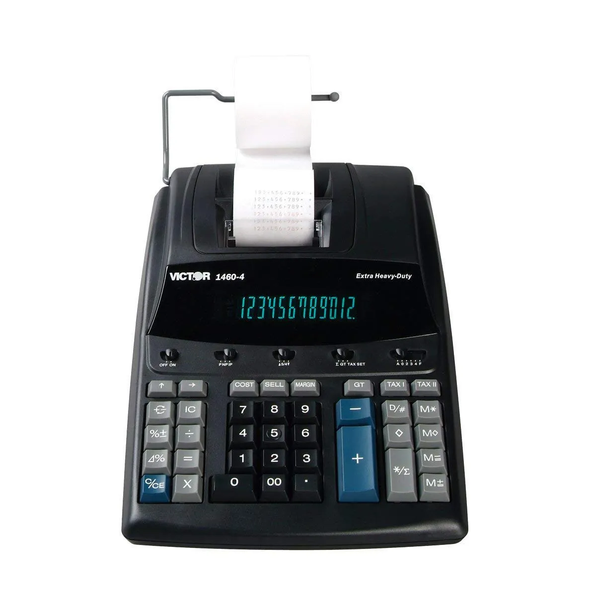 Victor 1460-4 Commercial Printing Calculator with 12-Digit Display, Eco-Friendly, Heavy Duty